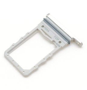 Sim Tray For Samsung Z Flip3 Silver Replacement Card Holder