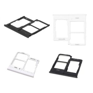 Sim Tray For Samsung A20e A202F in black