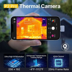 Thermal Camera Type C For Phone Logic Board Leak Detection with Macro Lens