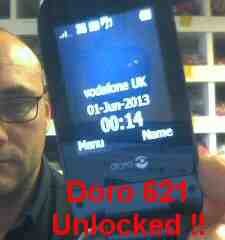 Doro Network Unlock Service (mail-in service)