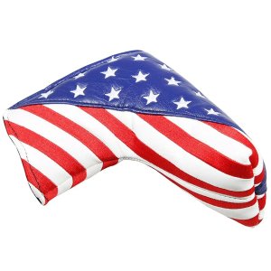 USA Flag Golf Putter Club Head Cover Headcover