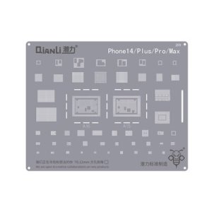 Reballing Stencil For iPhone X-14 BGA CPU IC Qianli 6 Piece Set Bumblebee