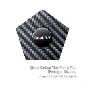 Carbon Fibre Prying Tool Qianli For Phone Opening Repair Pentagon Shape