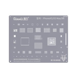 Reballing Stencil For iPhone X-14 BGA CPU IC Qianli 6 Piece Set Bumblebee