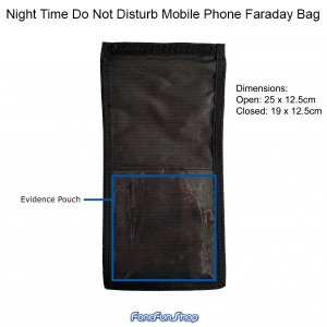 Faraday Bag Signal Blocker Night Time Do Not Disturb For Smart Phone