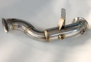 Tornado Straight Downpipe For Mercedes Benz W205