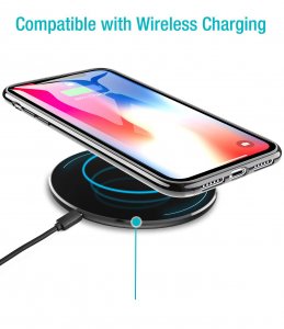 Case For iPhone X Xs Clear Silicone With Black Edge