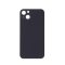 Glass Back For iPhone 13 Mini Plain In Black