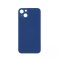 Glass Back For iPhone 13 Plain In Blue