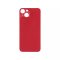 Glass Back For iPhone 13 Mini Plain In Red