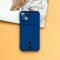 Case For iPhone 15 Silicone Card Holder Protection in Navy