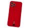 Case For iPhone 15 Pro Silicone Card Holder Protection in Red