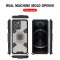 Case For iPhone 13 Shockproof Case with Magnetic Ring Holder Grey