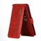 Flip Case For iPhone 13 Wallet with Zip and Card Holder Red