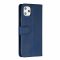 Flip Case For iPhone 13 Wallet with Zip and Card Holder Blue