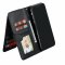 Flip Case For iPhone 13 Wallet with Zip and Card Holder Black