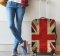 Suitcase Cover Protective Skin Elasticated Cover Union Jack 29x32 Inch XLarge