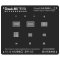 Stencil For iPhone 5 5s QianLi ToolPlus 3D iBlack For Power Logic Module