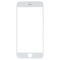 Glass Lens For iPhone 6 Plus on Frame with OCA Layer Cold Press White 3 in 1