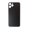 Glass Back For iPhone 11 Pro Plain in Black