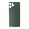 Glass Back For iPhone 11 Pro Plain in Green