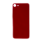 Glass Back For iPhone 8 Plain in Red