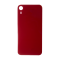 Glass Back For iPhone XR Plain in Red