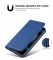 Case For iPhone 12 12 Pro 6.1 Blue Luxury PU Leather Wallet Flip Card Cover