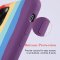 Case For iPhone 13 Pro Gay Pride Rainbow Multicoloured Liquid Silicone Cover