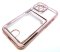 Case For iPhone 14 Plus 15 Plus Clear View Card Holder With Styled Edge Pink