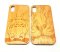 Cases For iPhone XS MAX Silicone With a Wooden Design Pack of 6