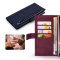 Case For iPhone 12 12 pro in Bordeaux Molancano Pouch Zip