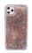 Case For iPhone 11 Pro Rose Gold Animated Glitter Star Whisper