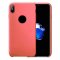 Case For iPhone X Smooth Liquid Silicone Pink