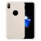 Case For iPhone X Smooth Liquid Silicone Antique White