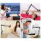 Stand Mount For Phone Tablet 360 Adjustable Long Arm Holder Bracket