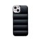 Case For iPhone 13 Pro Max Black Puffer Down Jacket