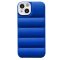 Case For iPhone 13 Pro Blue Puffer Down Jacket