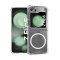 Case For Samsung Z Flip 5 Transparent Magnetic