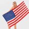 USA Flag Beach Towel 100% Cotton Printed Design