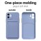 Case For iPhone 11 With Silicone Card Holder Plum