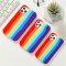 Case For iPhone 12 ProMax 6.7 Gay Pride Rainbow Multicoloured Silicone