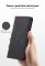 Flip Case For iPhone 15 Leather Multi Card Holder Phone Case Stand in Black