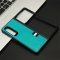 Case For Samsung Z Fold 4 Green Litchi PU Leather Retro Card Holder