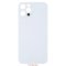 Glass Back For iPhone 13 Pro Max Plain in Silver