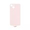 Glass Back For iPhone 13 Plain In Pink