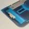 Glass Back For iPhone 14 Plus Blue Battery Door Camera Lens Bezel Magnetism Ring + Metal Plate Plain Without Logo