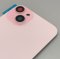 Glass Back For iPhone 15 Plus Pink Battery Door Camera Lens Bezel Magnetism Ring + Metal Plate Plain Without Logo