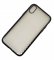 Case For iPhone Xr Clear Silicone With Black Edge