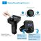 Budi Wireless Bluetooth Transmitter UK FM MP3 Player USB Car Charger Adapter